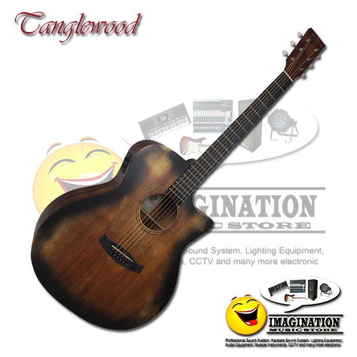 Tanglewood TW OT 4 VC E Auld Trinity Electro Acoustic Guitar
