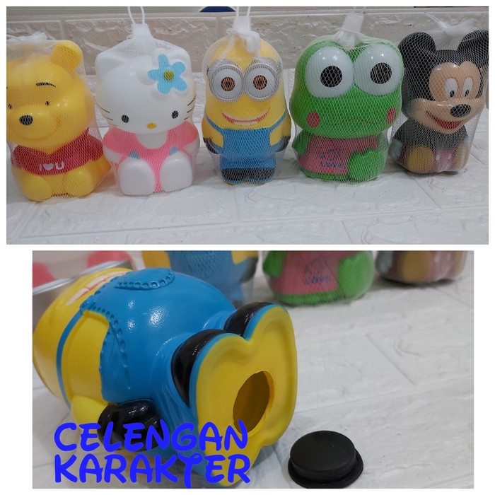 CELENGAN- CELENGAN PLASTIK KARAKTER -CELENGAN.