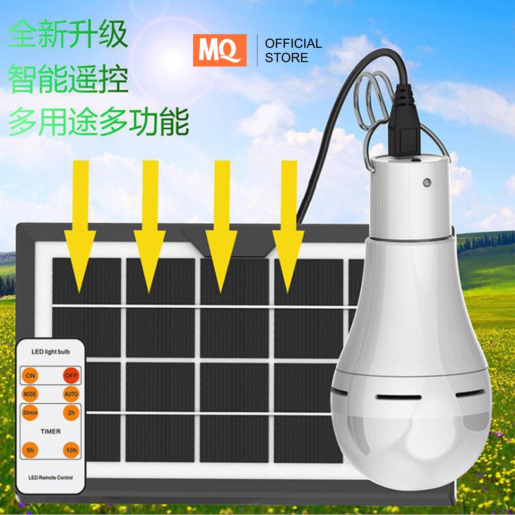 MQ LAMPU BOLAM SURYA/ bolam solar / LAMPU solar cell/LAMPU LED TENAGA MATAHARI / led SOLAR CELL