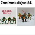 figure set 4 kura kura ninja tmnt