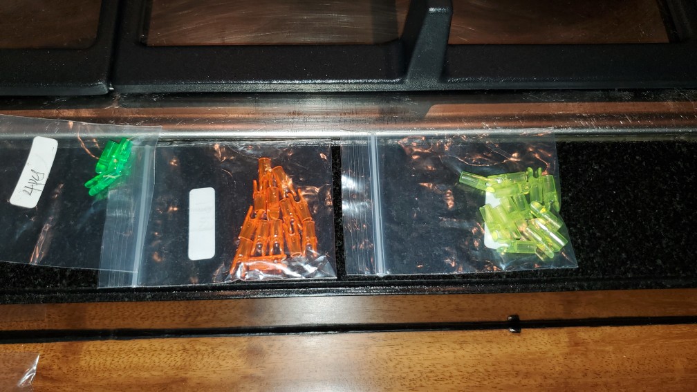 Nock Arrow Plastic L Pin Shaft Accessories 1pcs