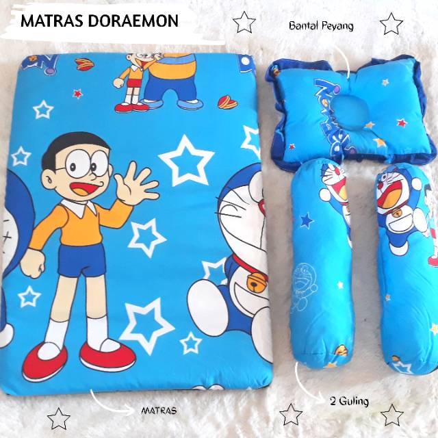Set tempat tidur bayi matras bayi bantal guling-1