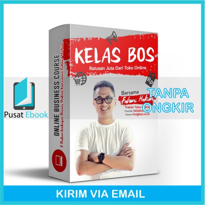 PROMO Kelas Bisnis Online Kelas BOS BISNIS TOKO ONLINE - Data Digital