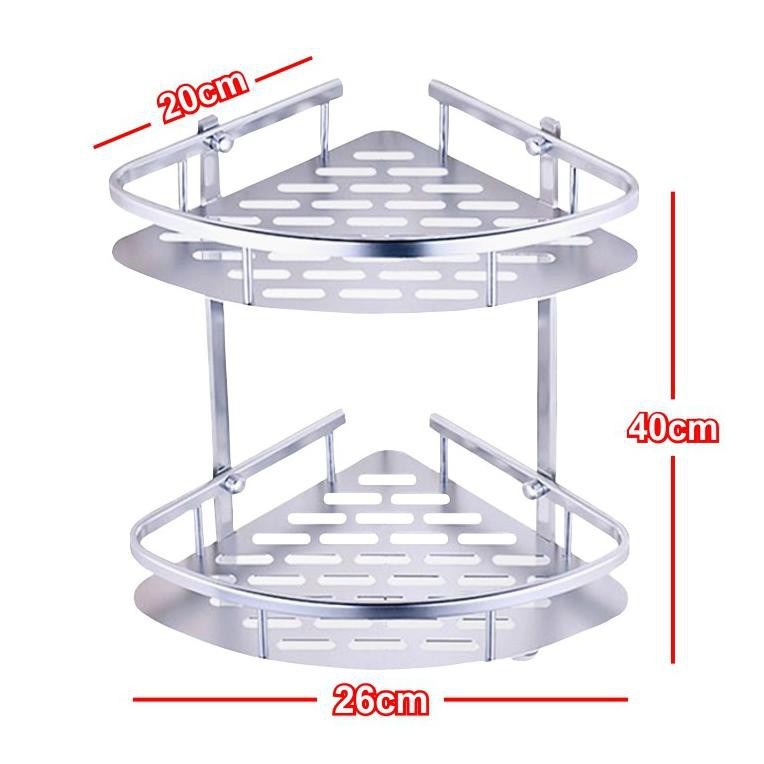 Barnik88 Rak Dinding Kamar Mandi Rak Toilet Rak Gantung Stainless Rak Handuk Sabun MULTIFUNGSI -BARNIK88