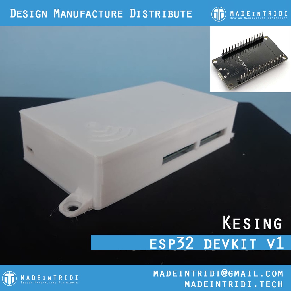Case Esp32 devkit v1 Relay 4 Channel BOX ELEKTRONIK