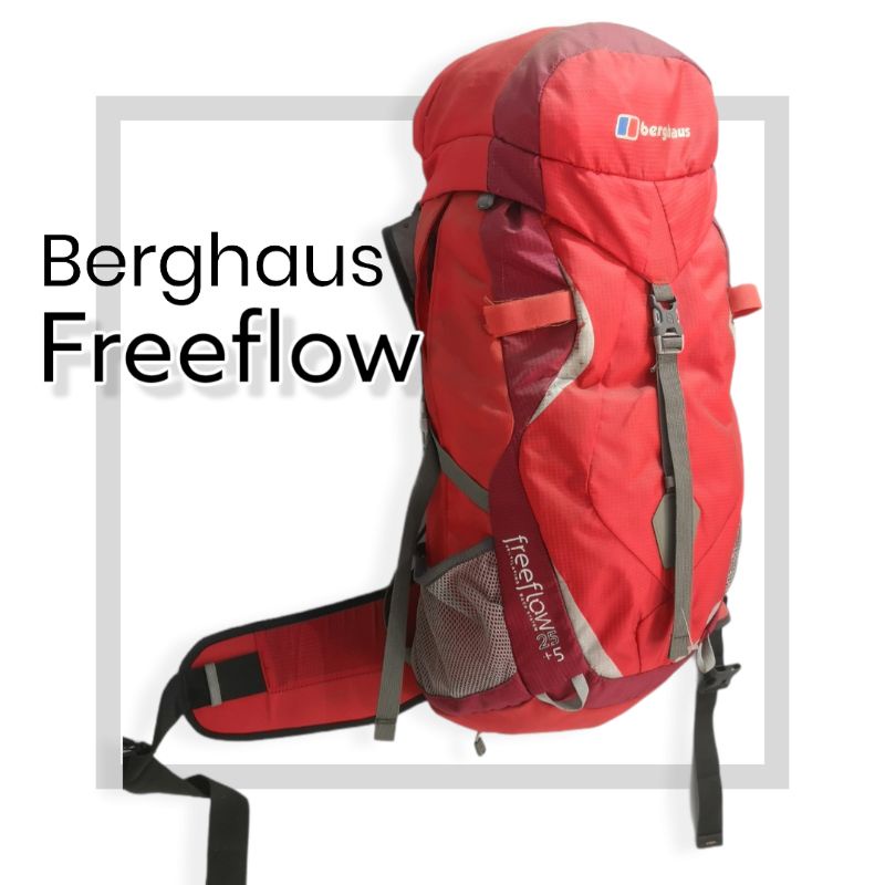 Berghaus free flow 25+5 tas gunung cariel carier