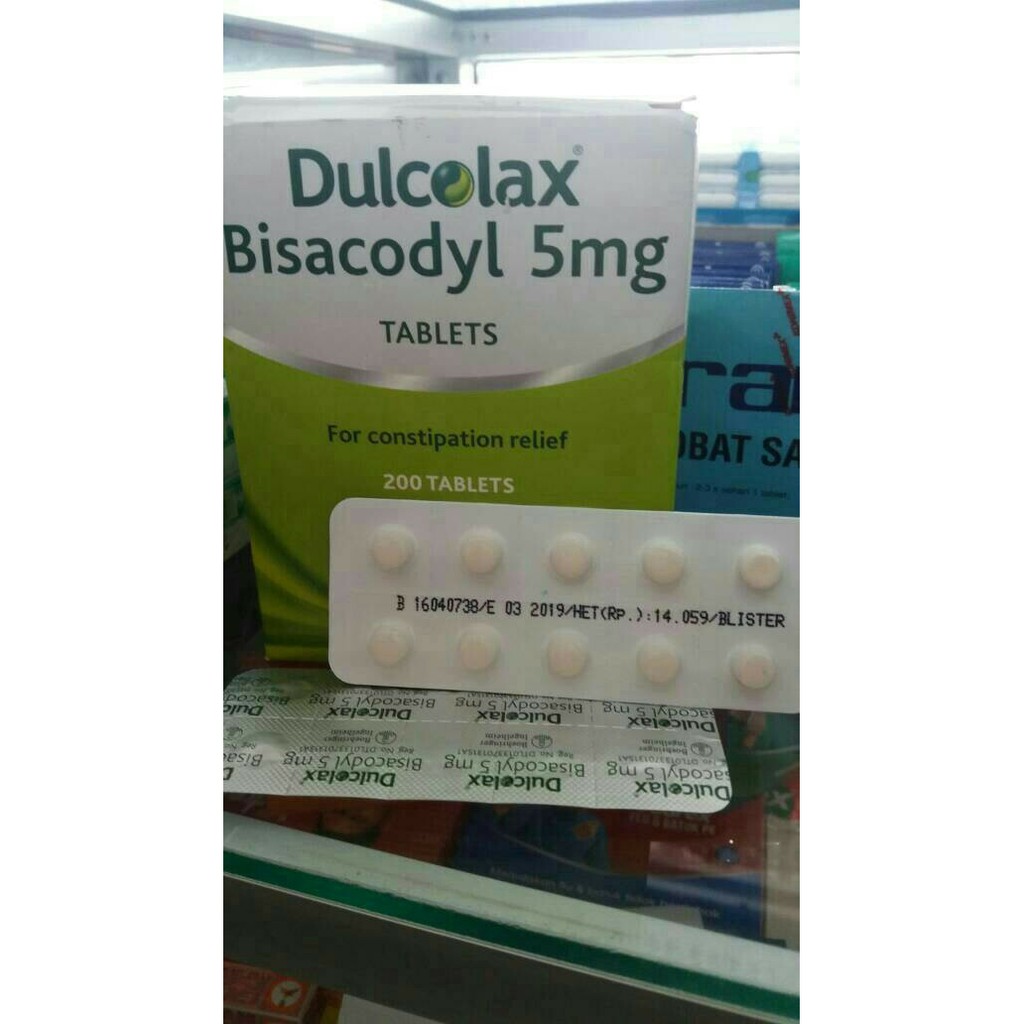 dulcolax tablet harga strip isi 10 tablet pelancar buang air besar bab perncahan