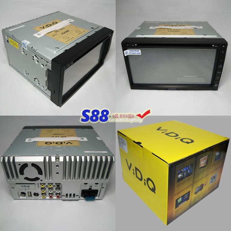 VIDIQ 677 7 HD Touchscreen Double Din DVD