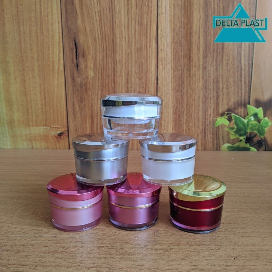 Pot cream 10gr acrylic / Pot acrylic import 10gr / Pot kanebo 10gr