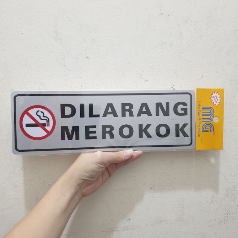 Stiker Ukuran Besar Dilarang Merokok