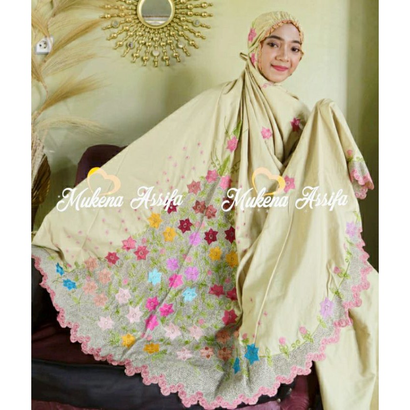 MUKENA DEWASA MUKENA BORDIR PADANG BORDIRAN PUNGGUNG
