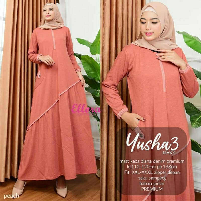 GAMIS YUSHA DENIM PREMIUM JUMBOO LD 110-120