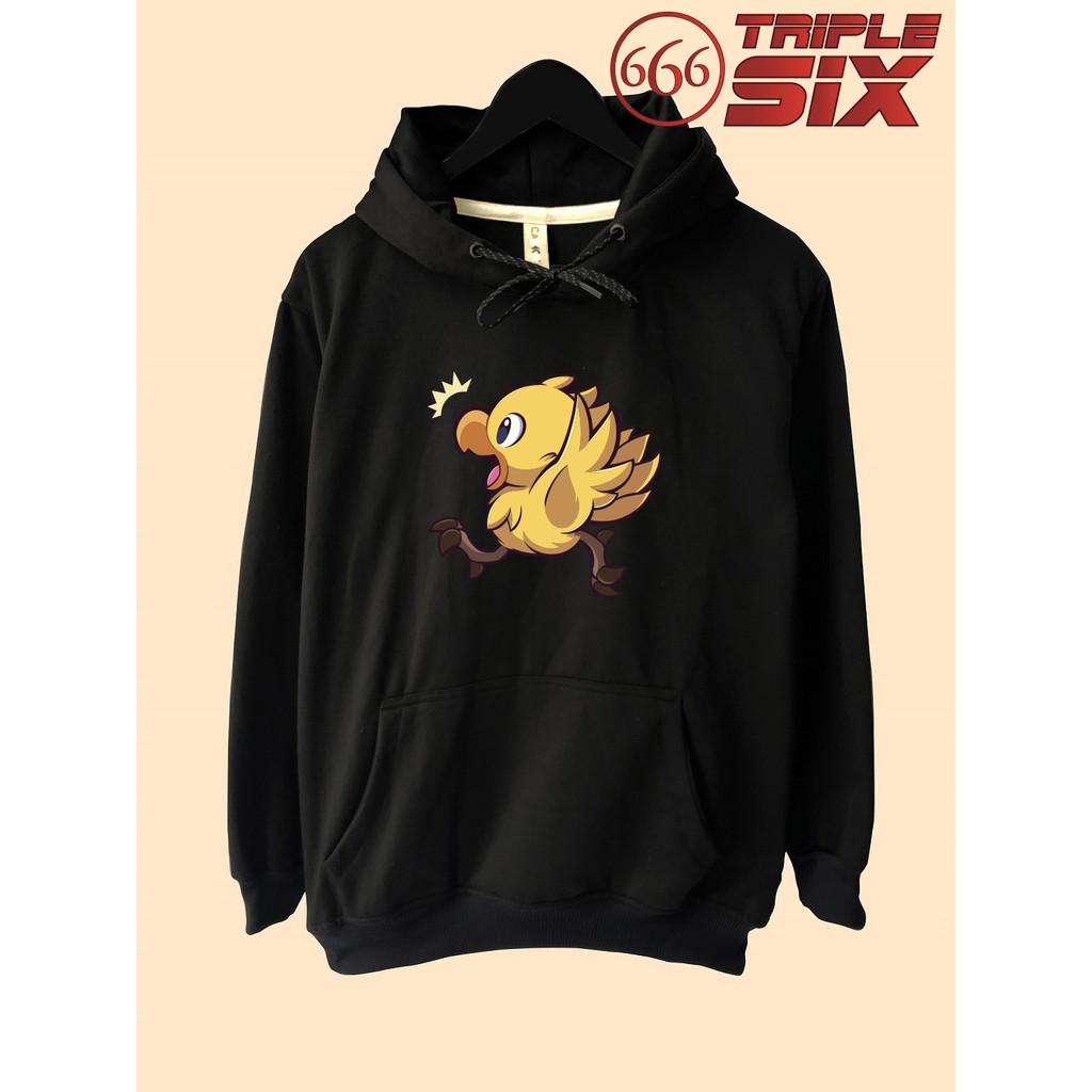 Jaket Hoodie Gaming Final Fantasy Chocobo