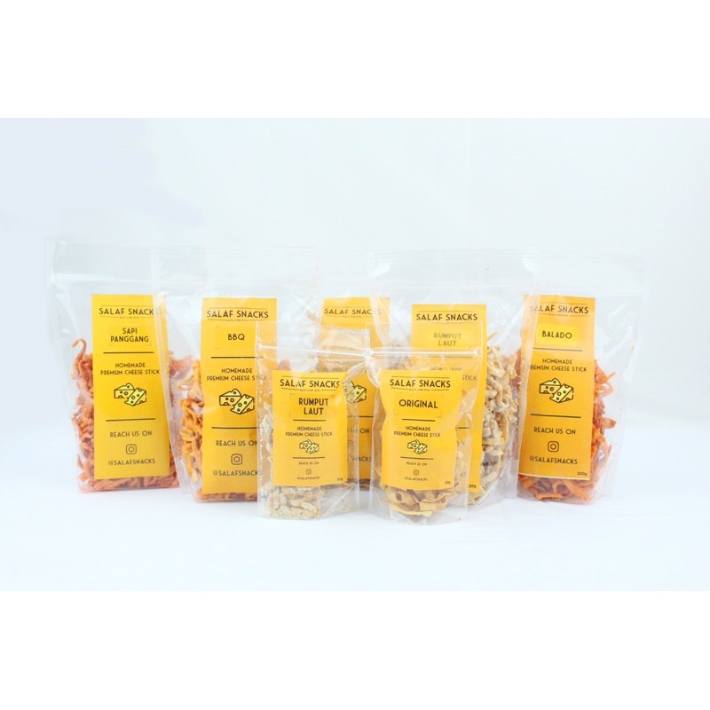 

cemilan enak premium (Salaf Snack) chessee stick, chese stick, stik keju, kerupuk keju