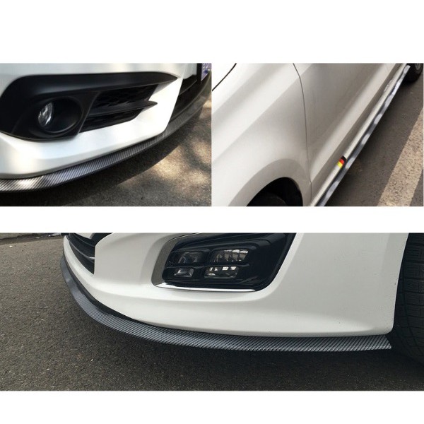 Samurai KARBON SERIES Lips Bumper Multideflector Sideskirt Ducktail Universal