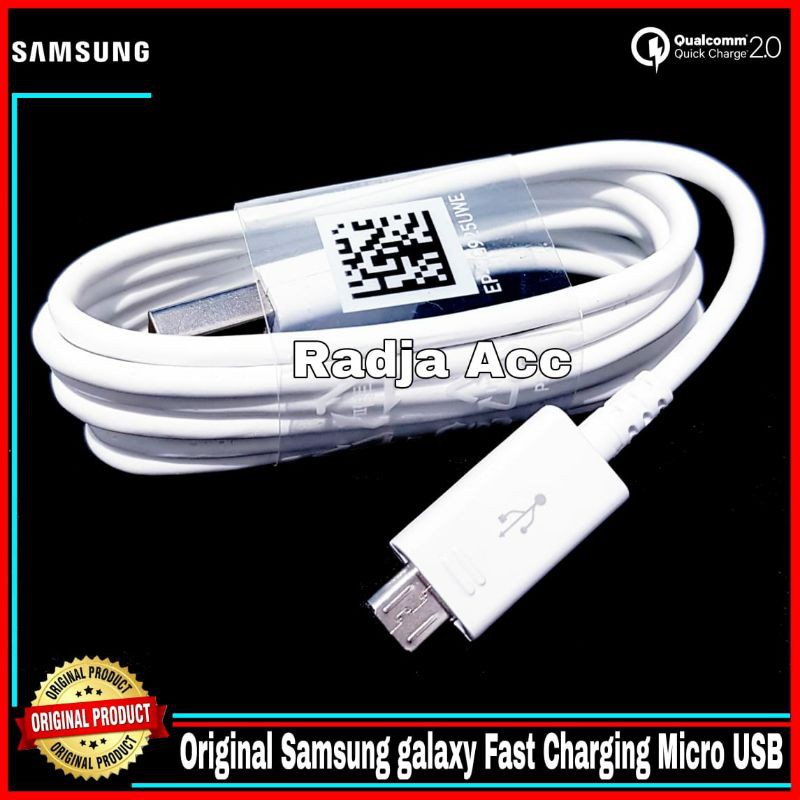 Kabel Data Samsung Galaxy Note5 S6 S7 EDGE Original 100% Fast Charging Micro USB