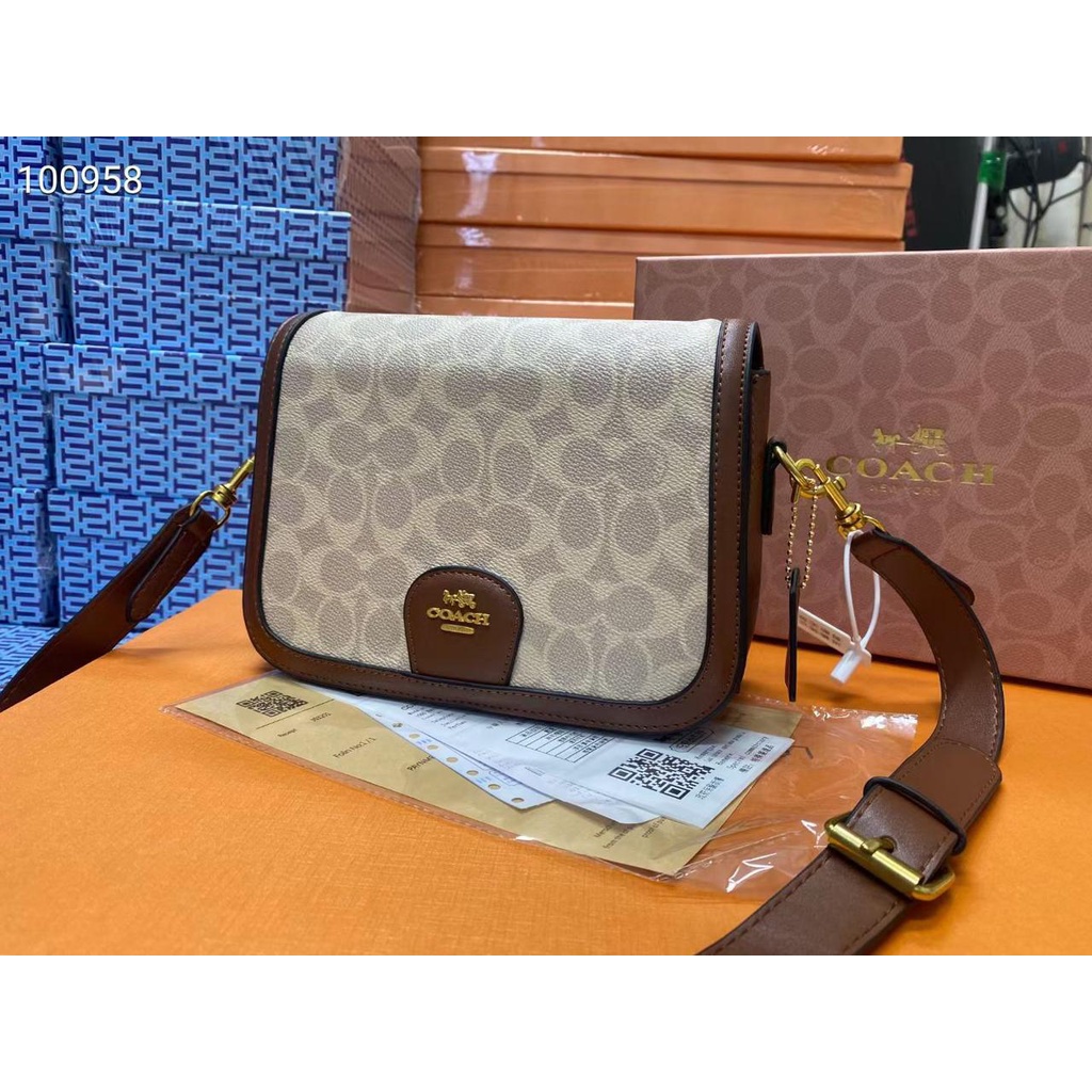 CO@CH Saddle CrossBody 8649(FreeDust bag+ Bubble Wrap)