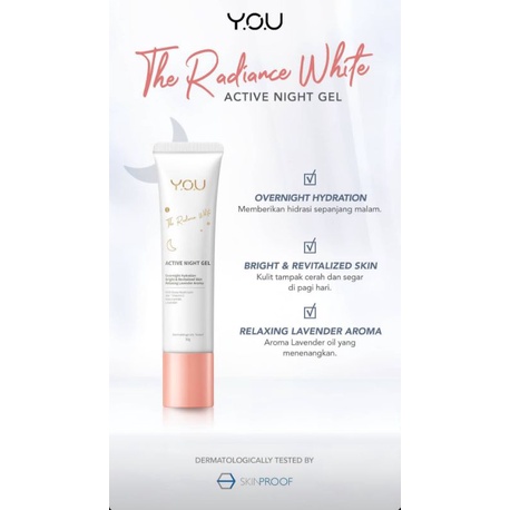 YOU RADIANCE WHITE NIGHT CREAM