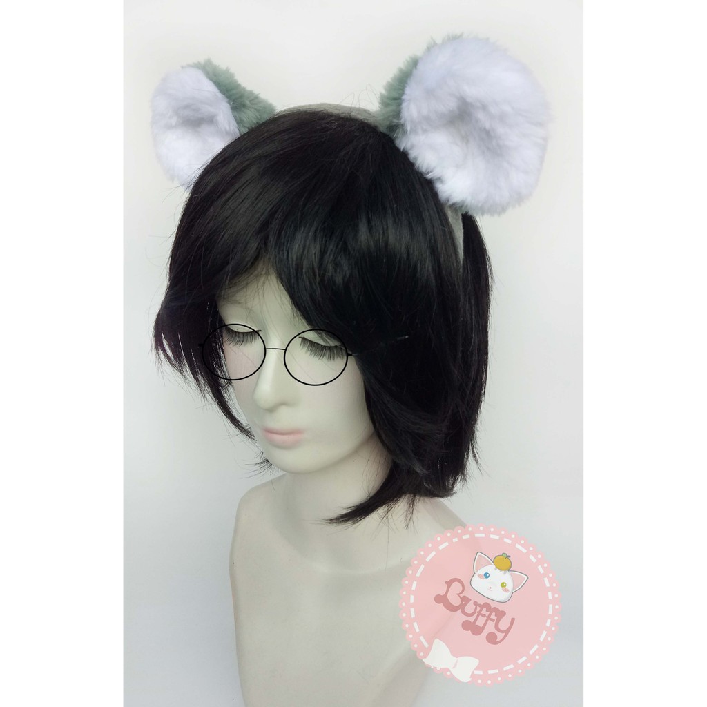 Bando character ears animal koala bear cute beruang cosplay gils kawaii zoo safari costume furry fluffy