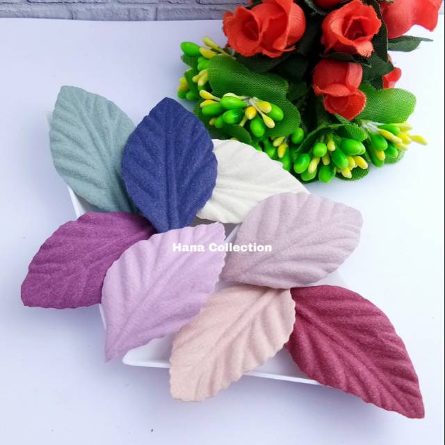 

Daun suede besar 12pcs