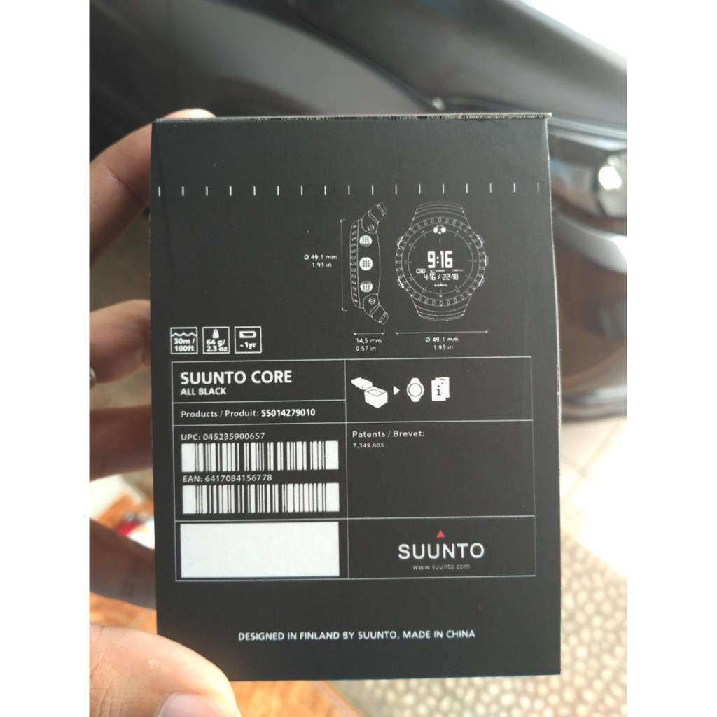 Jam Tangan Sport Pria Suunto Core Outdoor Watch Super Premium Water Resistant