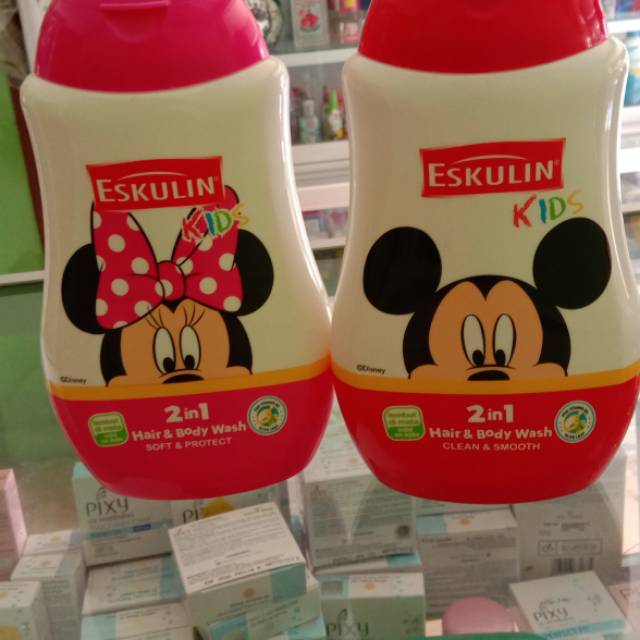 Eskulin kids hair n body wash
