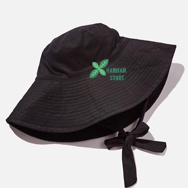 topi bucket dewasa tali panjang