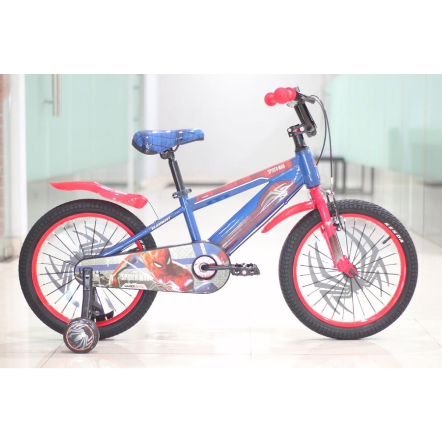 BMX 18 Element Cars 1.0 Nemo 1.0 Spiderman 4.0 Sepeda Anak Lightning McQueen Finding Dory Disney Pixar Marvel Cinematic Universe