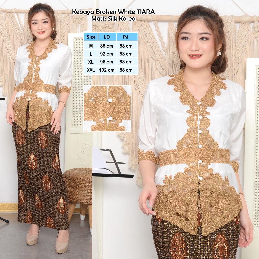 Atasan Kebaya Asmiranda Bahan Katu  Korea Bestseller