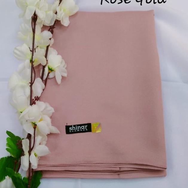 ♧ kerudung hijab / jilbab segi empat SHINAR GLAMOUR glitter glowing ansania dan azara original bahan