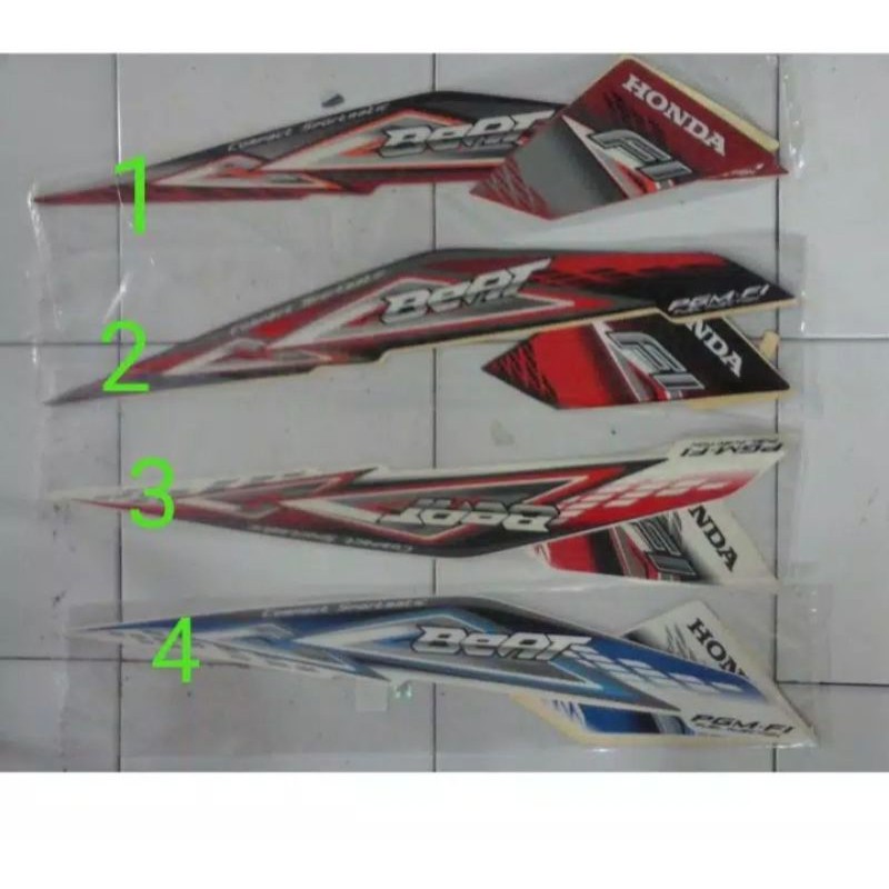 Sticker striping Honda beat 2014 full body