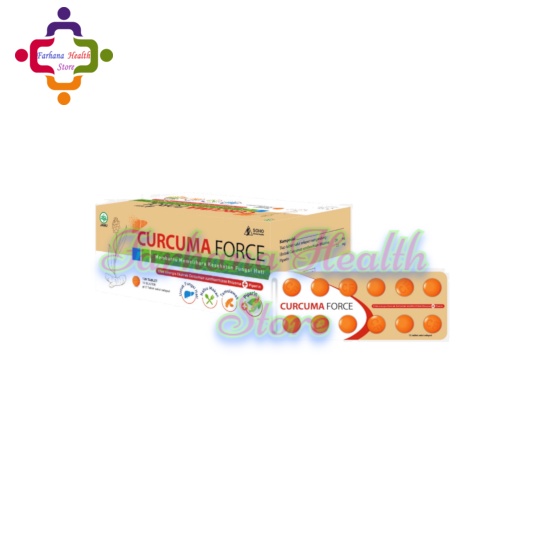Original Curcuma FCT Strip 12 Tablet / Untuk Nafsu Makan & Fungsi Hati