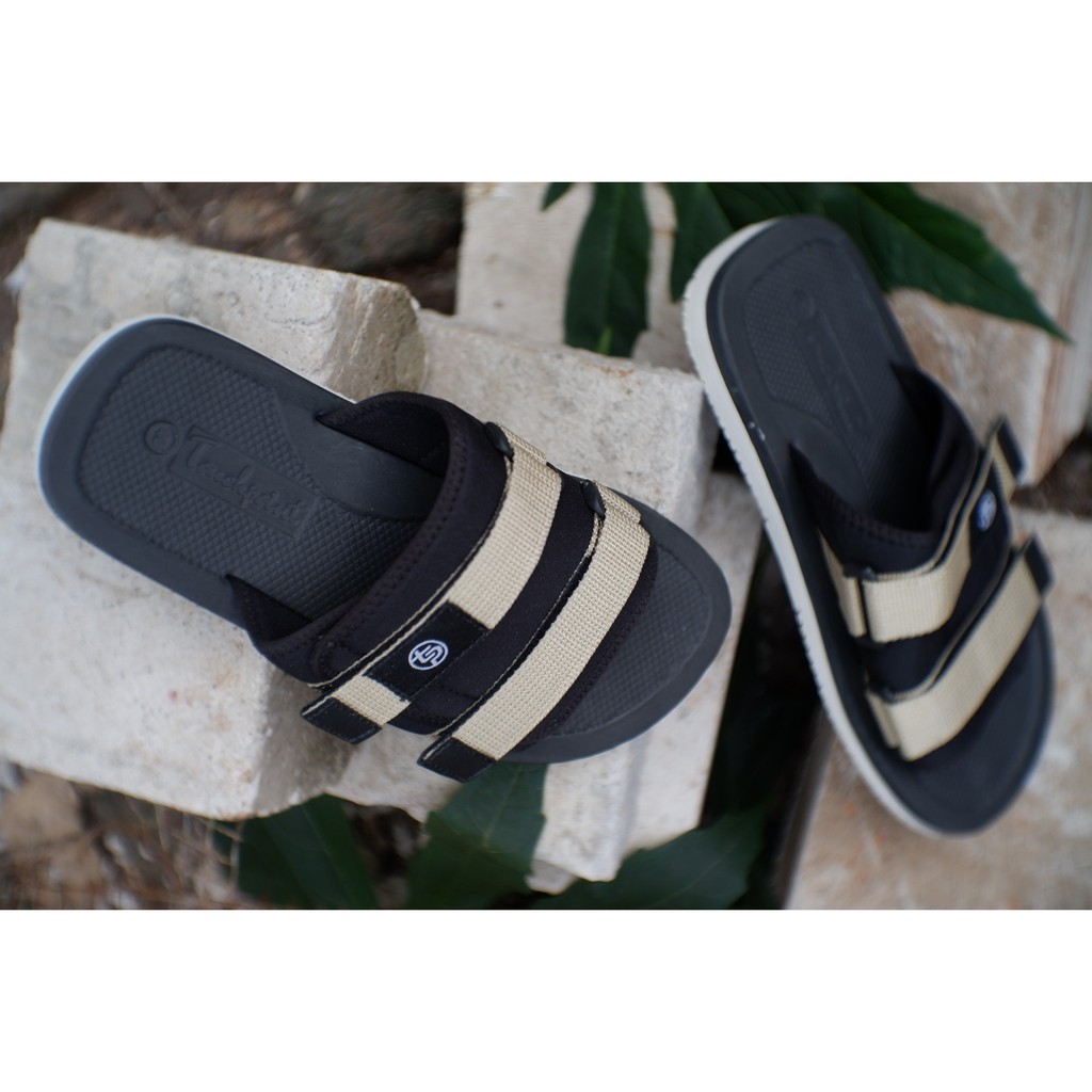 Touchpoint Alaska- Sandal Gunung/Sandal Traveling/Tuf/Pria Wanita (Krem)