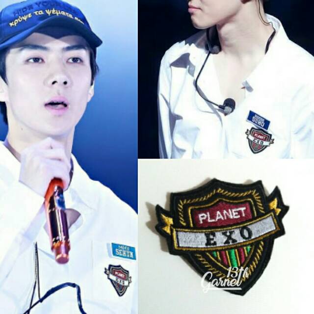 BADGE EXO PLANET Elyxion album lightstick