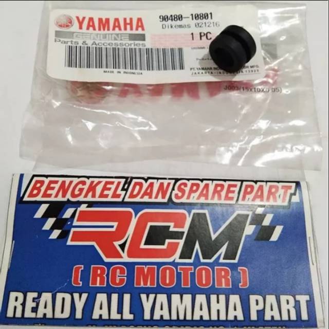 GROMMET KARET DI BREKET SPEEDOMETER DUDUKAN SPIDO VIXION OLD LAMA ORI YAMAHA 90480-10801