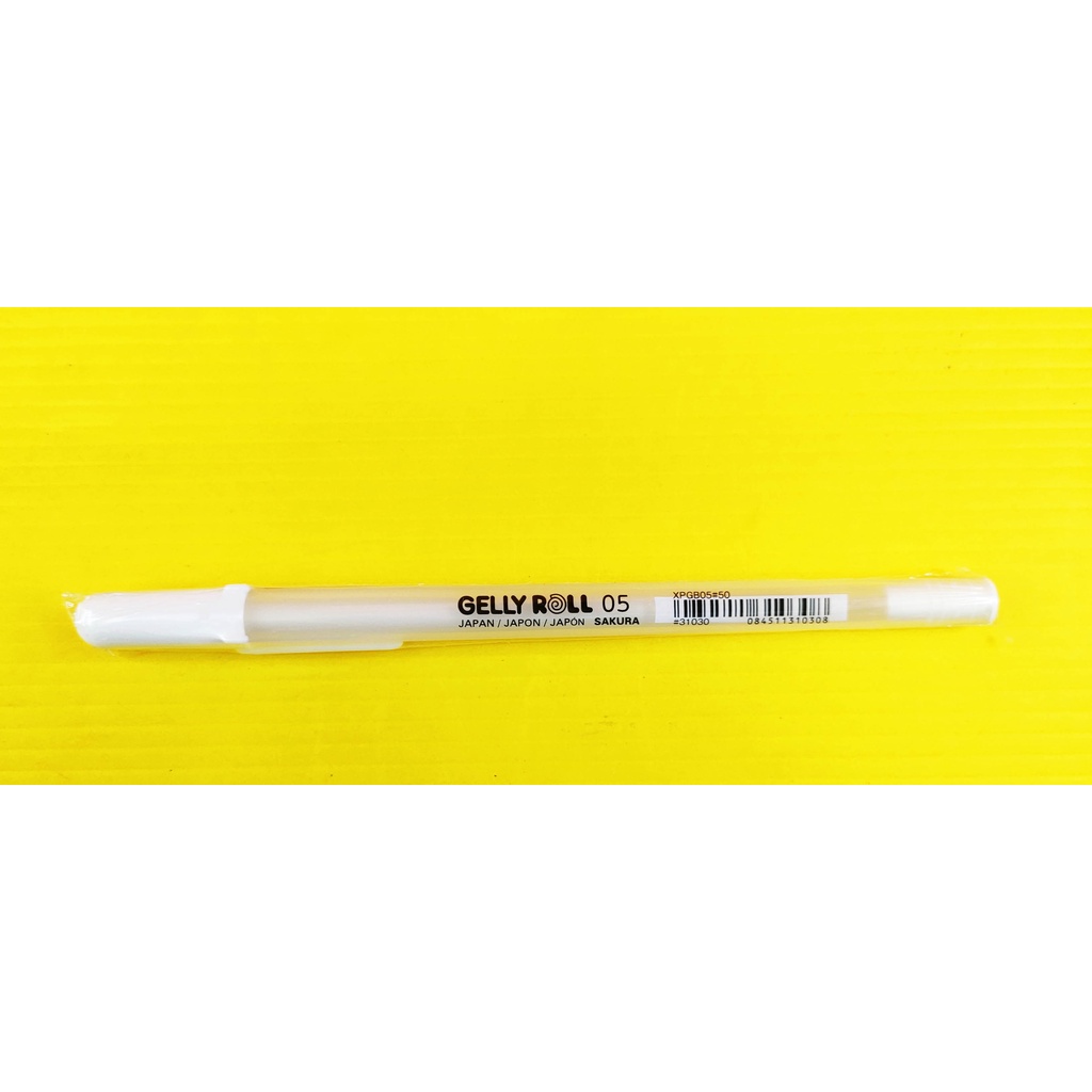 

PULPEN SAKURA GELLY ROLL WHITE FINE POINT 05