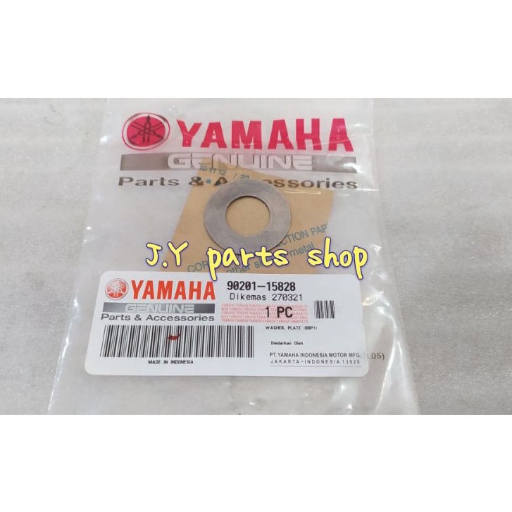 washer plate ring pully puly puli depan tengah rumah roller aerox 155 new connected 2021 original ygp 90201-15828