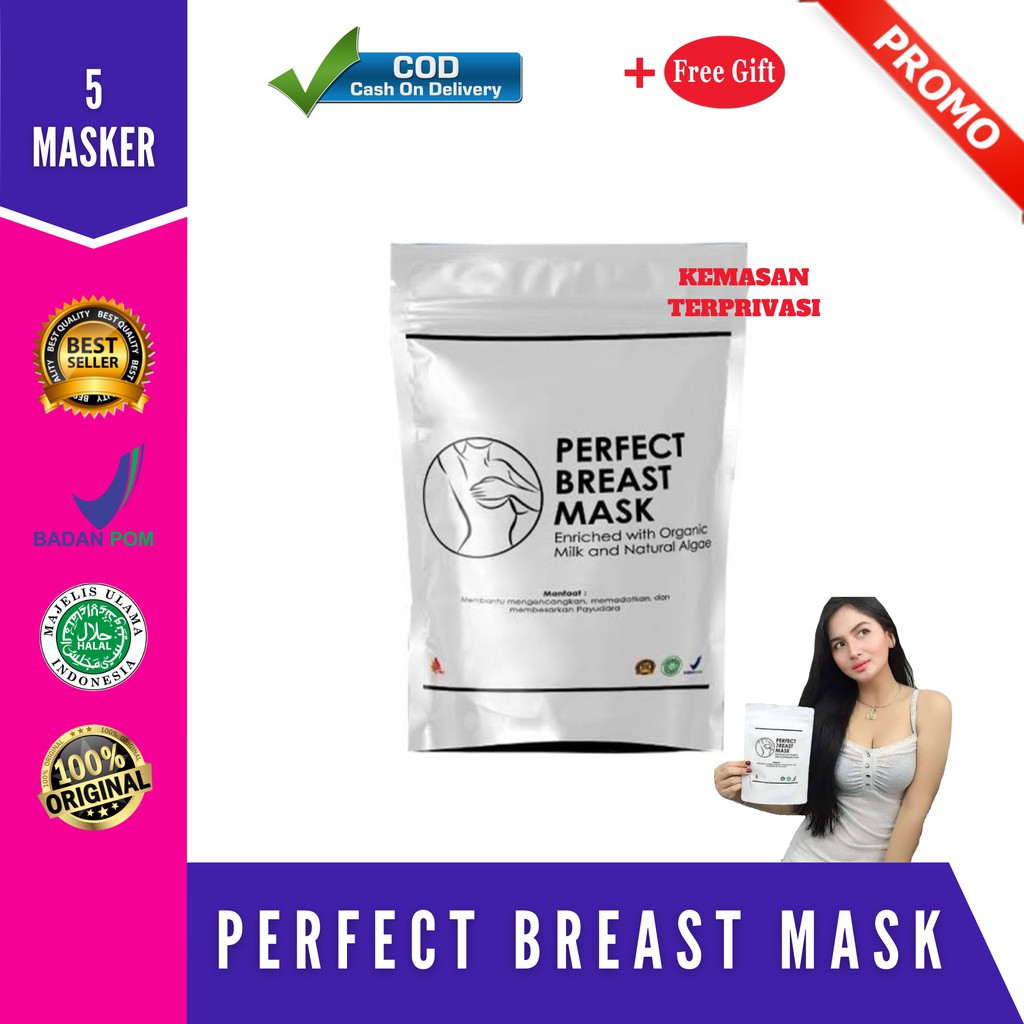 Pembesar Payudara Ampuh Permanen / Perfect Breast Mask / Payudara Permanen BPOM / Perfect Breast Ori