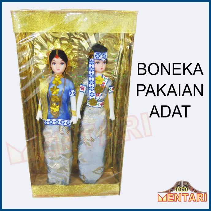 Boneka Pakaian Adat Makassar / Boneka Baju Bodo