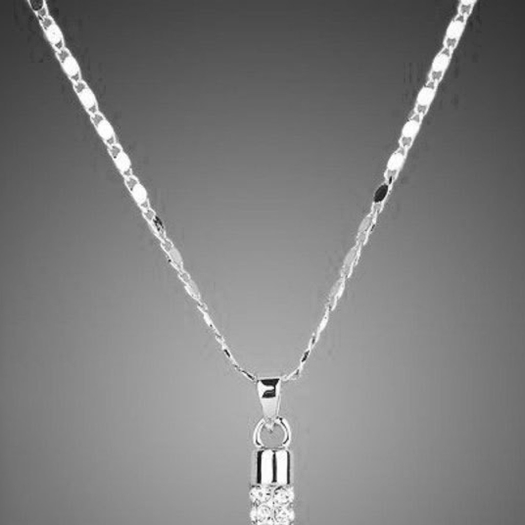 Hu Hu Hu Hu Hu Alat Bantu Pasang Kacamata♡ 1 Set Anting Tusukkalung Dengan Liontin Bentuk Silinder Hias Berlian Imitasi Untuk Wanita