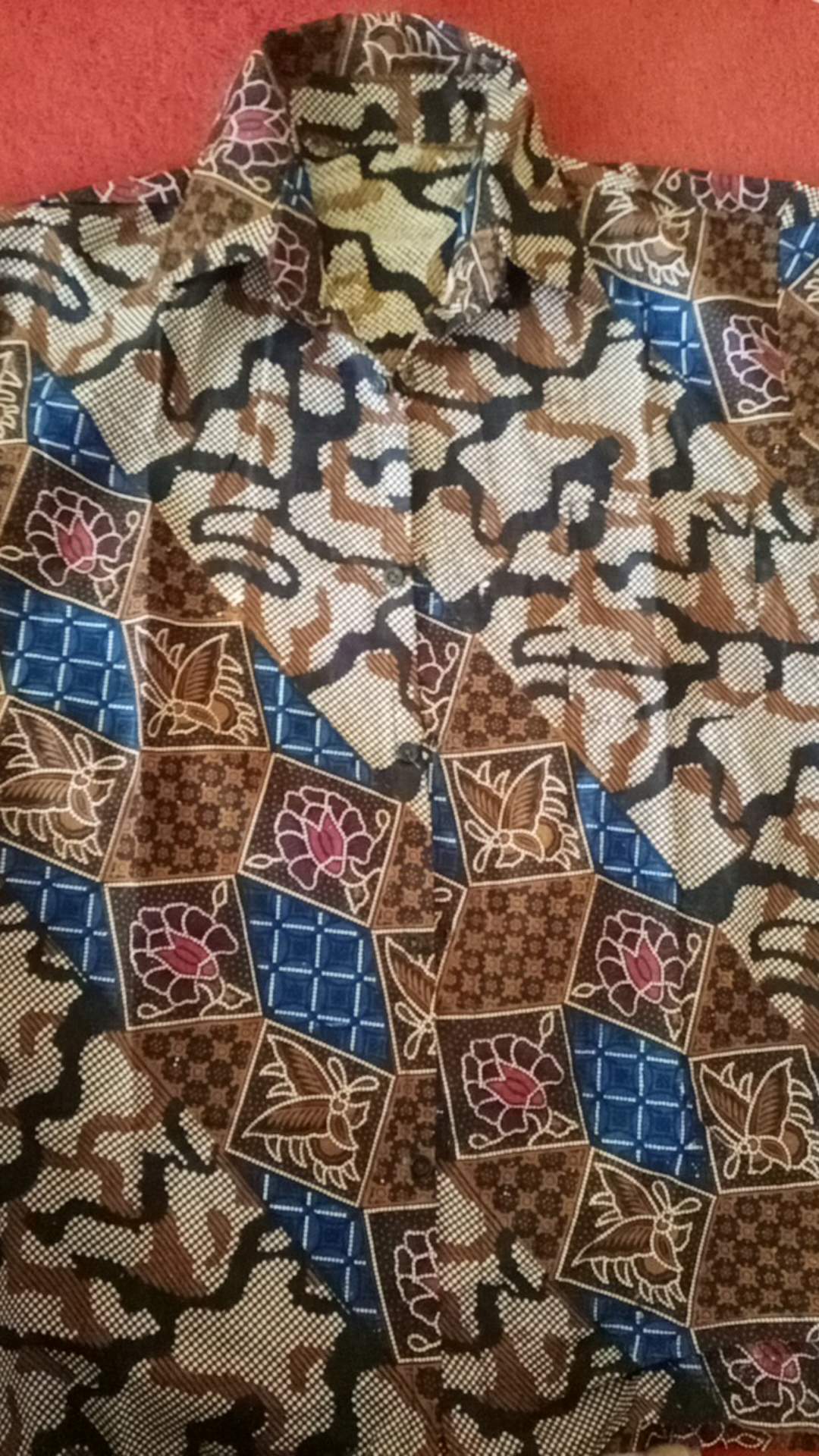 Baju Batik Couple Ayah Dan Anak Cowok Motif Abri / Kemeja Ayah Dan Anak Terlaris / Cod