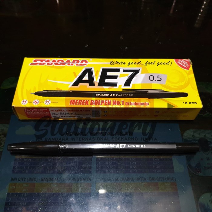 

Kusus Hari Ini Pulpen Ae7 Standard 0.5 1Pak Isi 12Pc Trendi