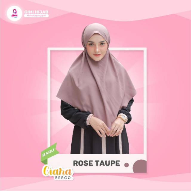 Ciara bergo rose taupe