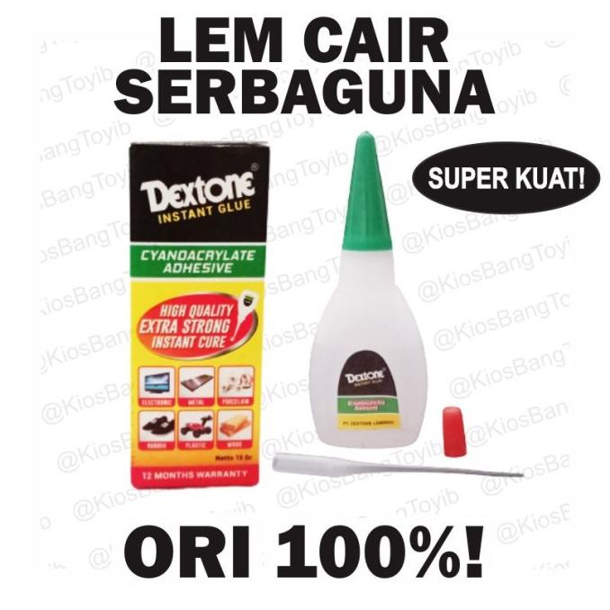 

COD Lem Tetes Cair Serbaguna Dextone/ Lem Dextone Cair/ Lem Korea/ Lem G