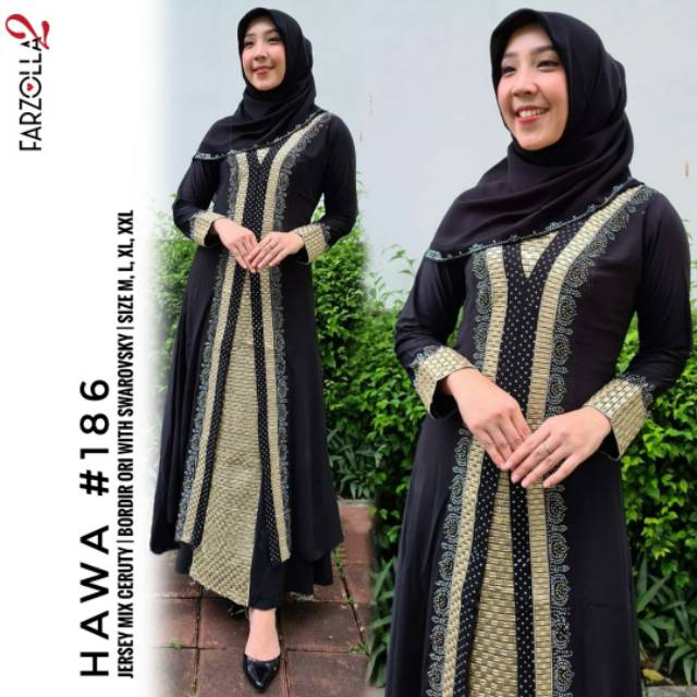 Abaya turki mewah elegan