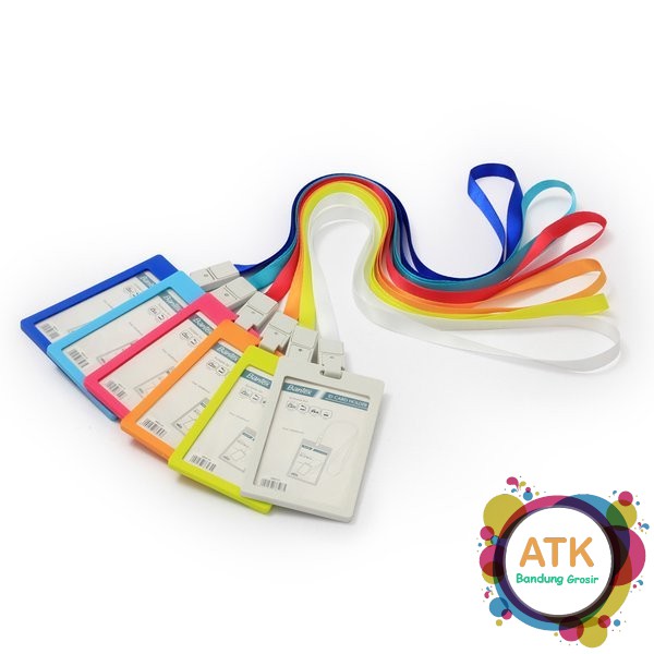 

Card Holder / Name Tag BANTEX 8865 dengan Tali Warna Bervariasi