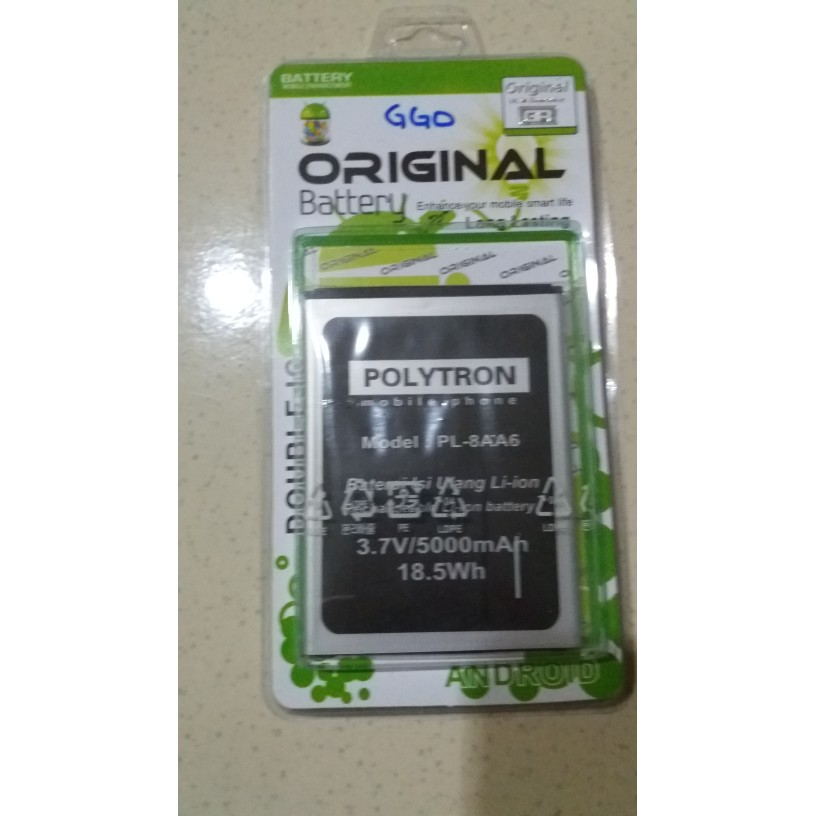 Battery Batre Baterai Polytron Zap 6 Note 4G 550 PL-8AA6 PL8AA6