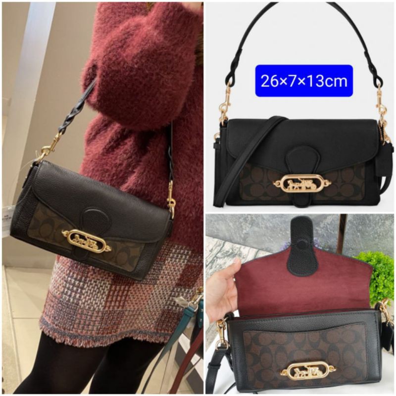 COACH tas wanita, grade super premium 1:1, bahan leather incl paper bag