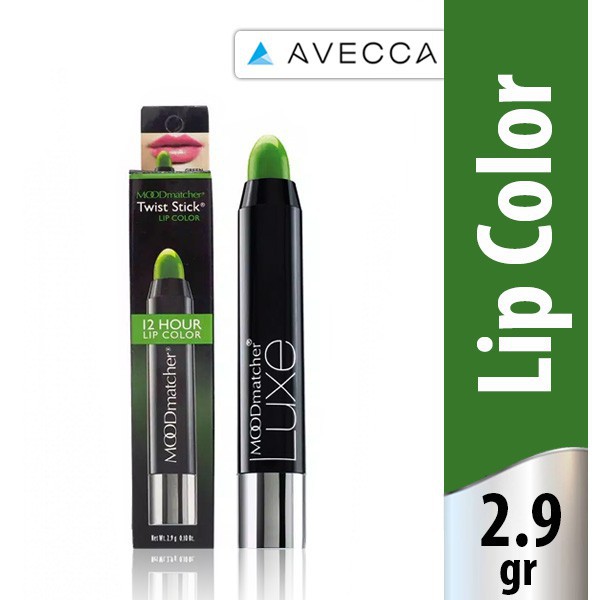 Moodmatcher Luxe Twist Stick 01601 (Green) / Lipstick / Lipstik Tahan Lama