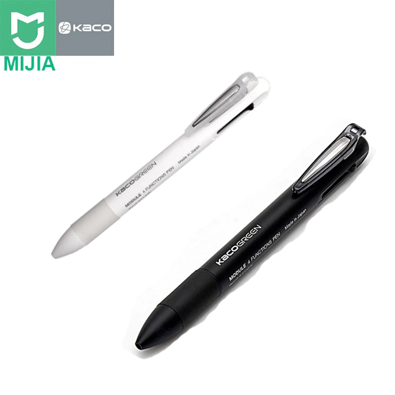 

Best IMPORT Xiaomi Youpin KACO 4 In 1 Multi-function Pen 0.5mm Black Blue Red Refill Gel Pen